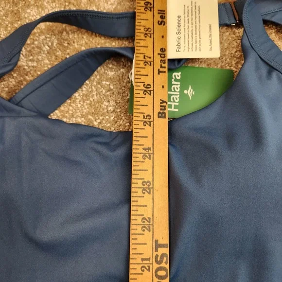 Halara Softlyzero Airy Everyday Activity Dress Blue XL NWT Built-in Shorts - Picture 6 of 10